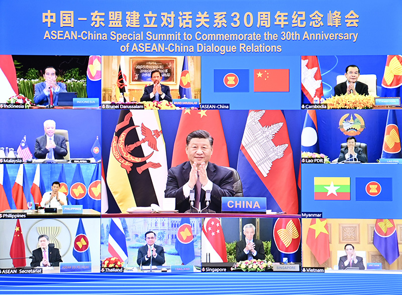 习近平出席并主持中国－东盟建设对话关系30周年岁念峰会 正式宣布建设中国东盟周全战略同伴关系 -  mg不朽情缘