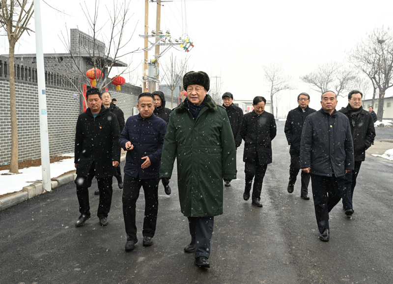 习近平春节前夕赴山西探望慰问下层干部群众 向天下各族人民致以优美的新春祝福 -  mg不朽情缘