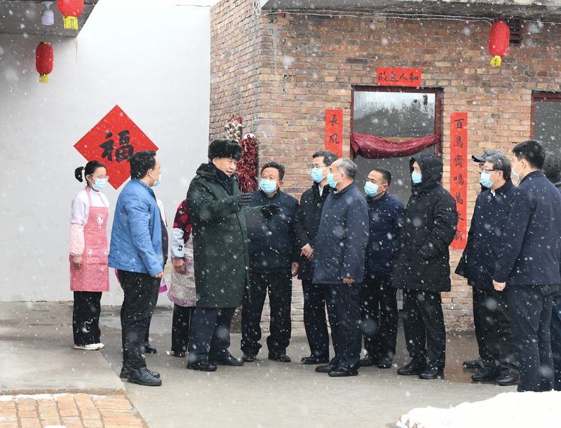 习近平春节前夕赴山西探望慰问下层干部群众 向天下各族人民致以优美的新春祝福 -  mg不朽情缘