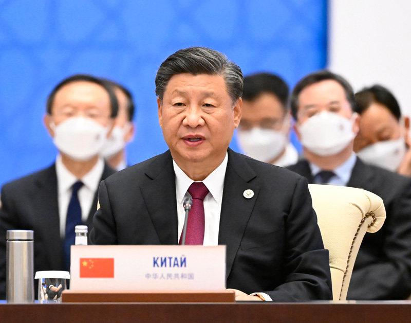 习近平出席上海相助组织成员国元首理事会第二十二次聚会并揭晓主要讲话 -  mg不朽情缘