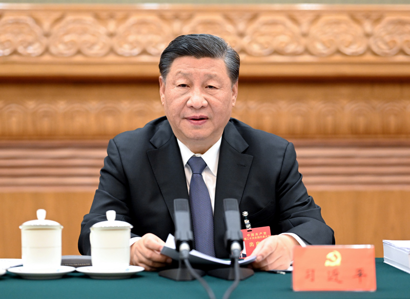 党的二十大主席团举行第二次聚会 习近平主持聚会 -  mg不朽情缘