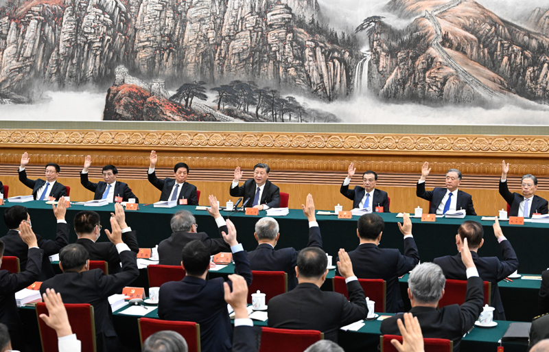 党的二十大主席团举行第二次聚会 习近平主持聚会 -  mg不朽情缘